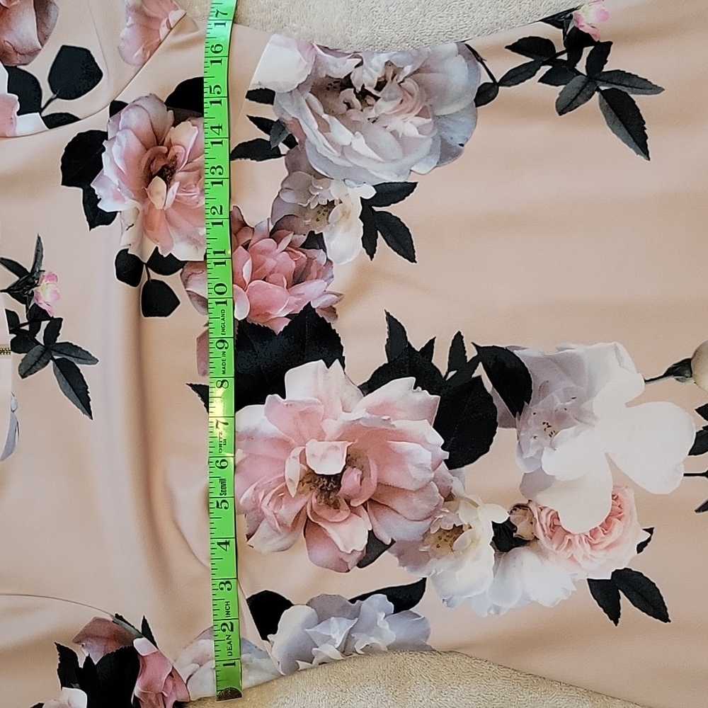 Calvin Klein Bell Sleeve Floral Sheath Dress - Picture 6 of 14